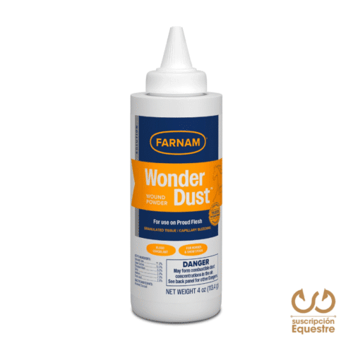 WONDER DUST - Polvo Cicatrizante y Antiséptico para Heridas en Caballos