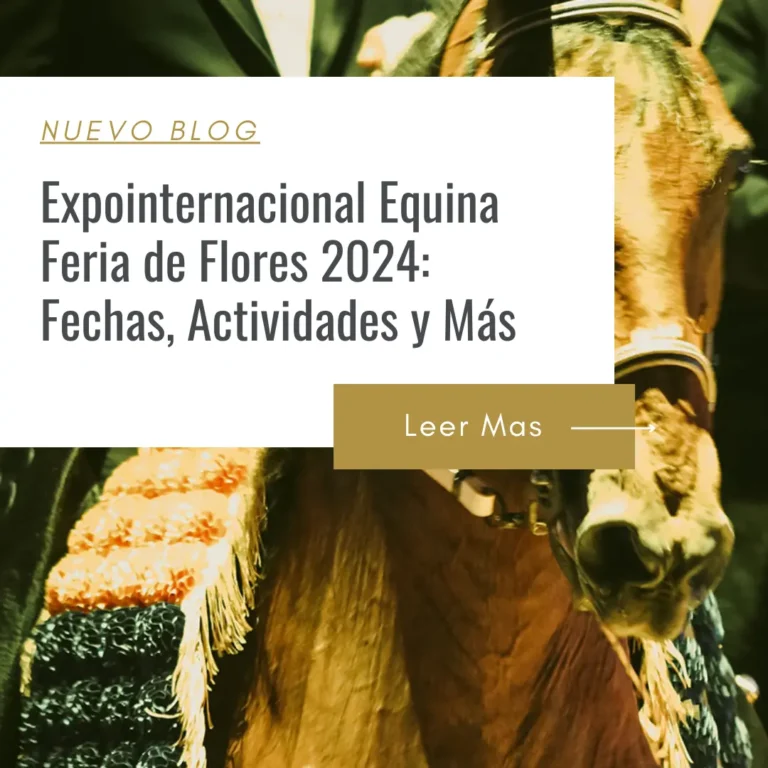 feria de flores 2024 caballos