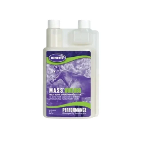 MASS BUILDER - Suplemento para Desarrollo Muscular y Soporte de Peso en Caballos