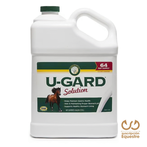 vitamina para la gastritis en caballos U GARD SOLUTION – Salud Gástrica y Equilibrio del pH Estomacal