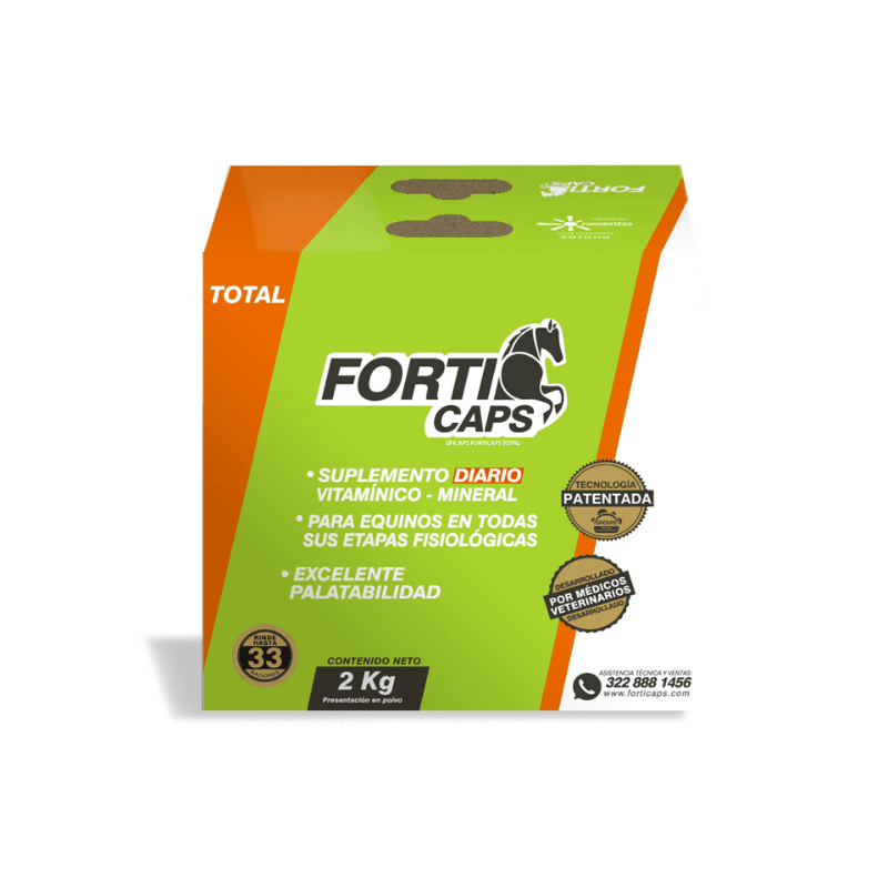 comprar forticaps total 2 kg para caballos