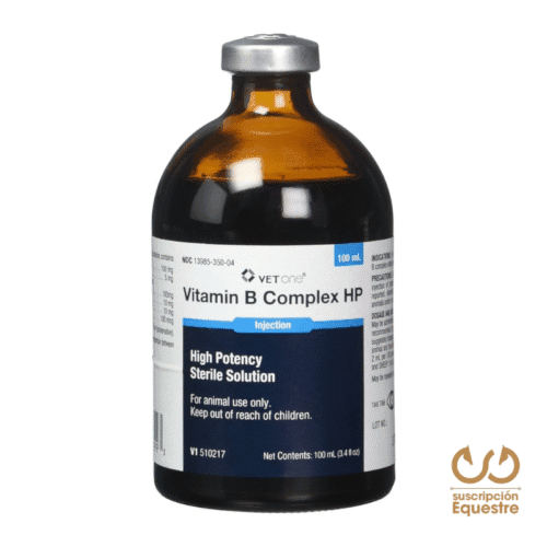 vitamina b complex hp caballos Vitamin B Complex HP – Suplemento inyectable de alto poder para caballos