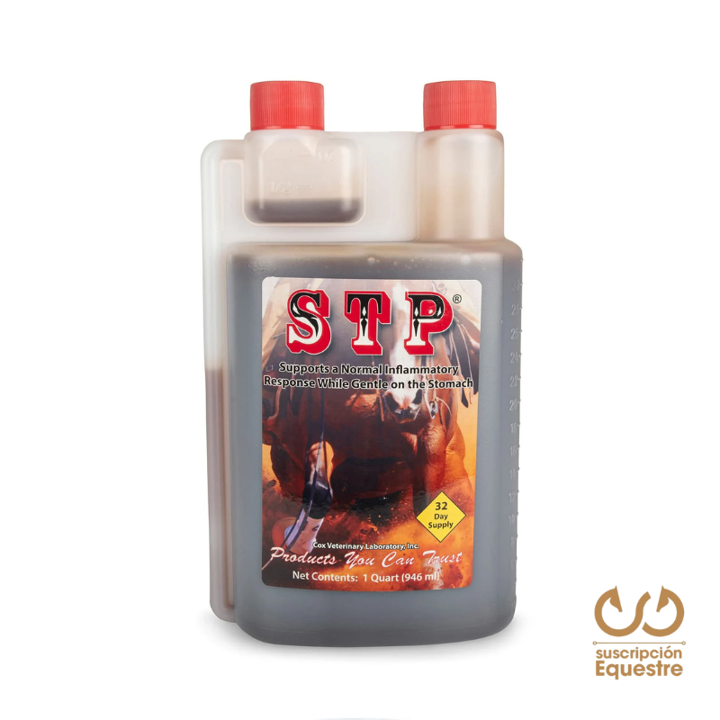 STP (Stop The Pain) Liquid – Soporte Natural para Dolor e Inflamación en Caballos