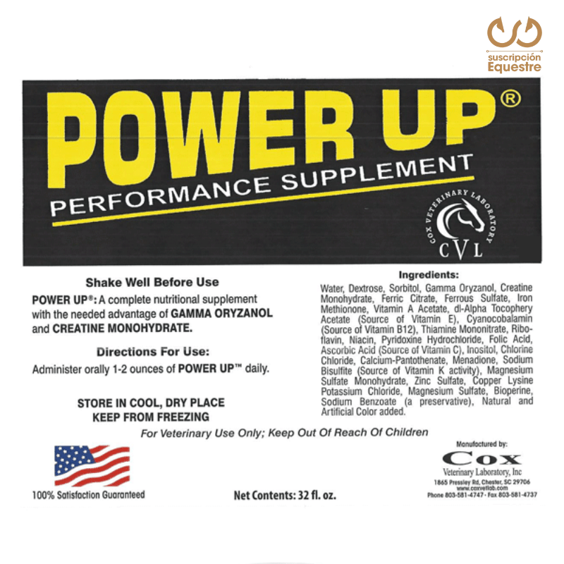 precio power up caballos